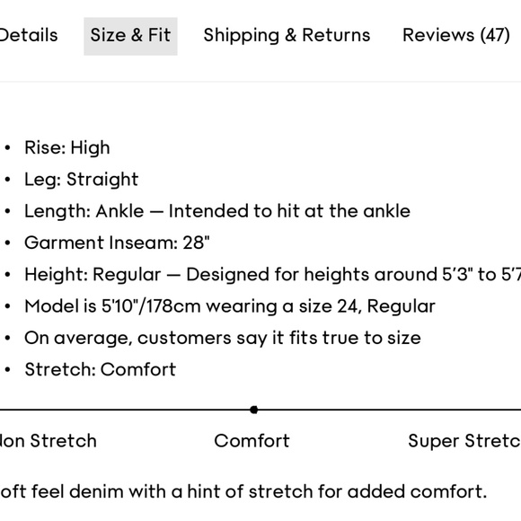 Aritzia Denim Forum Arlo High Rise Straight Jean LIKE NEW - Picture 6 of 9